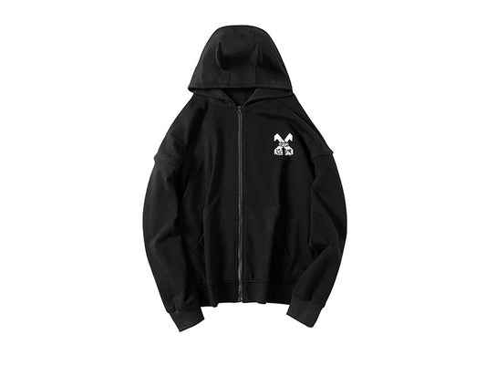 Spring Sweater Zipper Jacket