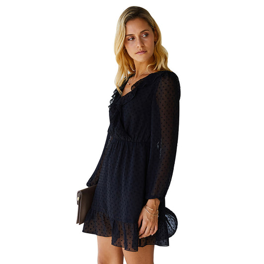 Spring ruffle skirt